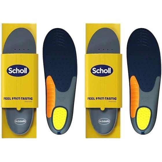 imageScholl Semelles Extra Renforces chaussures Hommes Conues pour les hommes de plus de 90 kg ou pieds larges Absorption des Chocs Soutien la Vote Plantaire Taille 40 4651 PaireHommes 40 46 5 Lot de 2