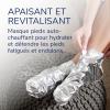 Dr. Scholl&rsquo;s Masque Pieds Apaisant et Revitalisant pour Pieds Fatigués et Douloureux – Chaussettes Hydratantes qui Adoucissent et Hydratent Grâce aux Sels d&rsquo;Epsom, Menthol, Beurre de Karité et Lavande(Apaisant et revitalisant)