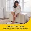 Dr. Scholl’s Râpe Pieds Manuelle en Nano Verre – Élimine en douceur la peau dure et les callosités sur pieds secs ou mouillés – Râpe étanche qui ne rouille pas – Lavable et réutilisable