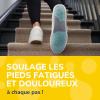 Dr.Scholl&rsquo;s Semelles multi-usages 24-Heures Énergie pour tout type de chaussures – Technologie Billes Rebond et Énergie – Soulage les pieds fatigués et douloureux – 1 Paire – Taille Large 40 à 47.5(Blue)