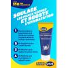Scholl Kit Nuit hydratation intense des pieds – Crème hydratante 60 ml et 1 paire de chaussettes en gel réutilisables pour talons – Pieds secs hydratés, résultats visibles dès la première application
