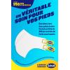 Scholl Lot de 2 Masques Pieds Exfoliant Talon, Élimine les Callosités et Peaux Mortes, Soin Exfoliant Ciblé, 4 Chaussettes de Soin pour Pieds Impeccables et Doux