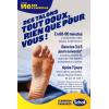 Scholl Lot de 2 Masques Pieds Exfoliant Talon, Élimine les Callosités et Peaux Mortes, Soin Exfoliant Ciblé, 4 Chaussettes de Soin pour Pieds Impeccables et Doux