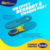Scholl Semelles GelActiv Décontracté pour chaussures hommes – Un confort renforcé par la mousse à mémoire de forme et la technologie GelWave tout au long de la journée – Taille 40 à 46,5
