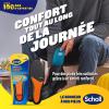 Scholl Semelles GelActiv Professionnel – Chaussures de travail Hommes – Pour un confort durable avec une absorption des chocs et un amorti renforcé grâce à la technologie GelWave – Taille 40 à 46,5
