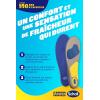 Scholl Semelles GelActiv Running Femme – Chaussures de Sport pour Course – Absorption des Micro-chocs – Activités à Fort Impact – Soutien de la Voute Plantaire – Taille 35,5 à 40,5-1 paire(Gray)