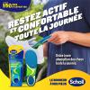 Scholl Semelles GelActiv Sport Femmes – Absorption des Chocs et Réduction de la Fatigue grâce à GelWave – Confort Supérieur pour Chaussures de Sport et Activités Intenses – Taille 35,5 à 40,5(40-46 5)