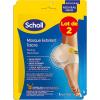 Scholl Lot de 2 Masques Pieds Exfoliant Talon, Élimine les Callosités et Peaux Mortes, Soin Exfoliant Ciblé, 4 Chaussettes de Soin pour Pieds Impeccables et Doux