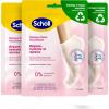 Scholl Masque Pieds Lot de 3 Nourrissant à l&rsquo;Huile de Noix de Coco: Sans parfum ni colorants pour peaux sèches. Chaussettes hydratantes non grasses, faciles à utiliser. Emballage et masque recyclables
