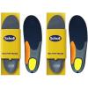 Scholl Semelles Extra Renforcées chaussures Hommes – Conçues pour les hommes de plus de 90 kg ou pieds larges – Absorption des Chocs – Soutien la Voûte Plantaire -Taille 40 à 46,5-1 Paire(Hommes – 40 à 46 5 (Lot de 2))