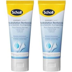 Scholl Crème Pieds Nutrition intense pour peaux dures – Hydrate en profondeur pour des pieds plus doux et plus lisses – Enrichie en Allantoïne et provitamine B5 – 75ml(Adoucissante)