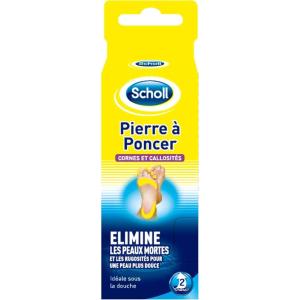 Scholl Pierre Ponce – Pédicure pour Cornes et Callosités – 1 Pierre Ponce(Neutre)