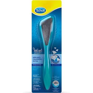 Scholl Râpe Manuelle Anti-Callosités Double Action aux Cristaux de Diamants – Exfoliation Efficace et Douce