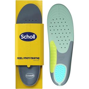 Scholl Semelles Extra Renforcées chaussures Hommes – Conçues pour les hommes de plus de 90 kg ou pieds larges – Absorption des Chocs – Soutien la Voûte Plantaire -Taille 40 à 46,5-1 Paire(Femmes – 38 à 43 5)
