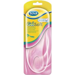 Scholl Semelles GelSoft pour Chaussures à Talon – Effet Amortissant & Antidérapant, Maintien de la Voûte Plantaire, Confort Longue Durée, Design Ergonomique & Discret, Pointure 35,5 à 40,5(35 5 à 40 5)