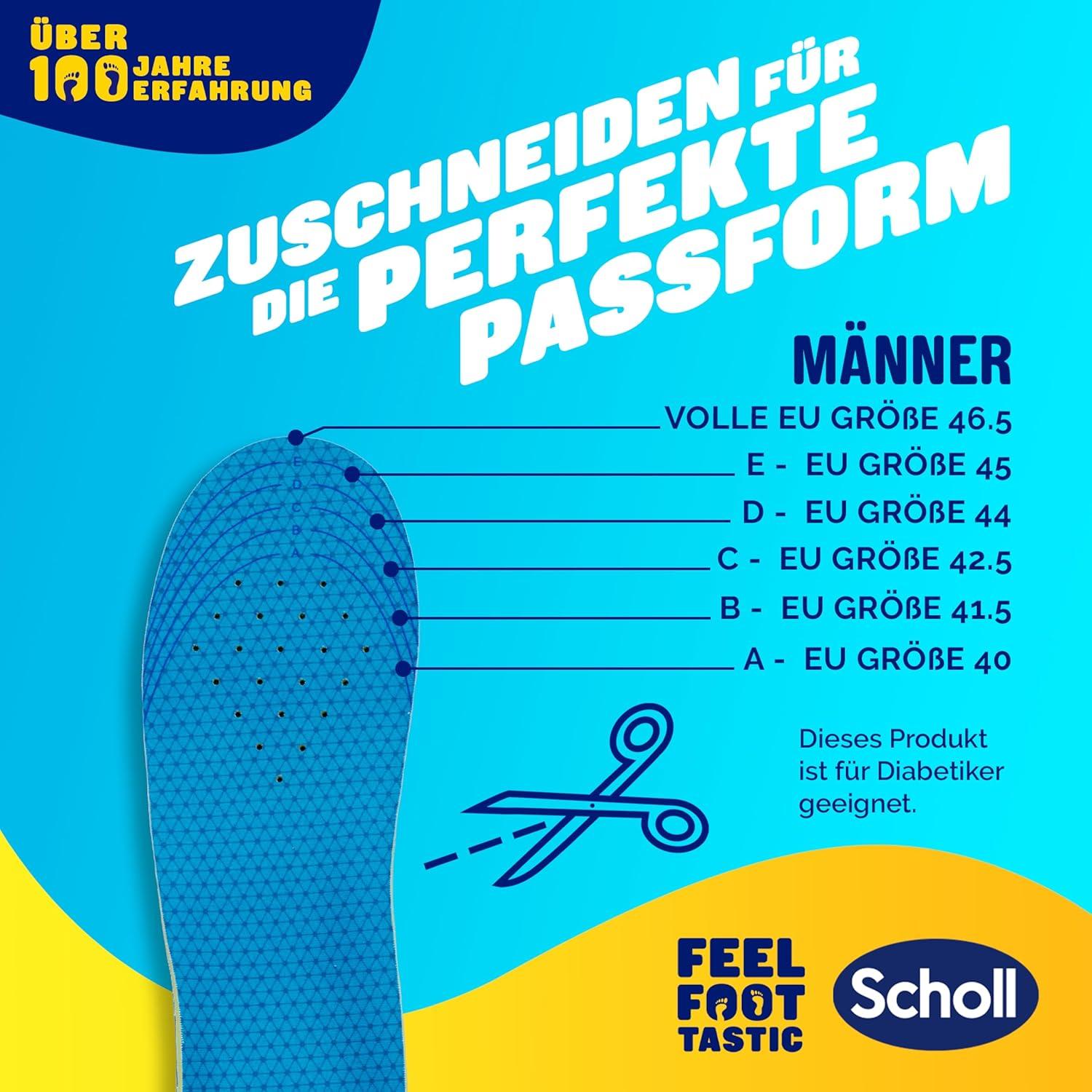 imageScholl Semelles intrieures GelActiv Everyday pour femmes pieds confortables toute la journe rembourrage en mousse mmoire de forme et technologie GelWave sadaptent aux pieds et offrent unNeutre