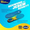 Scholl Semelles intérieures GelActiv Everyday pour femmes, pieds confortables toute la journée, rembourrage en mousse à mémoire de forme et technologie GelWave s&rsquo;adaptent aux pieds et offrent un(Neutre)