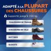 Dr. Scholl’s Semelles Orthopédiques Advanced Hommes/Femmes, Pour Chaussures de Travail et Bottes, Soulagent la Fasciite Plantaire, Soutiennent voûte et pieds plats, Absorbent les chocs, jusqu’à 150kg